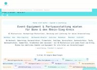 HZ Mietservice - Event Equipment und Partyausstattung mieten